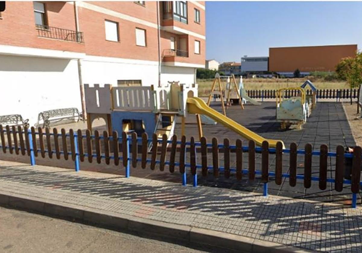 Estado actual del parque que será objeto de la intervención.