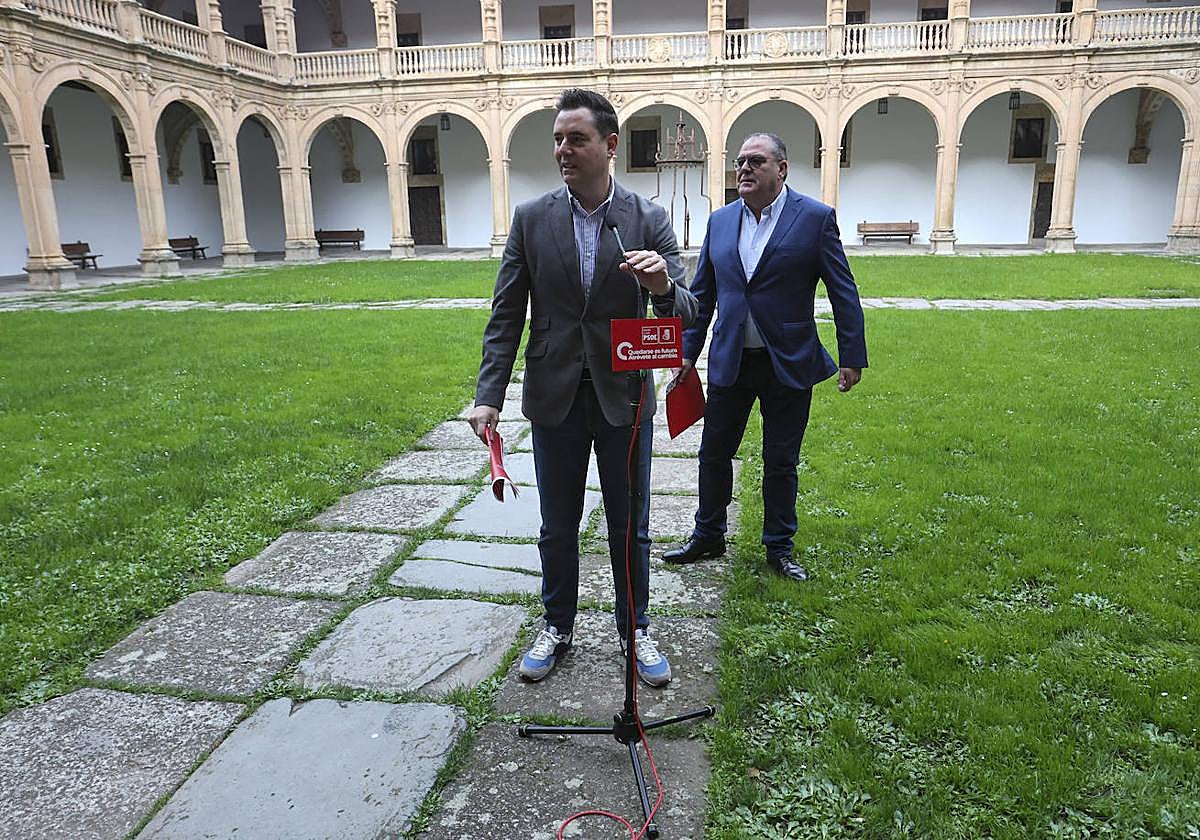 Daniel de la Rosa, el secretario de Organización del PSOE en Castilla y León.
