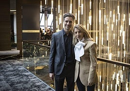 El ministro de Trabajo esloveno, Luka Mesec, junto a la vicepresidenta segunda y ministra de Trabajo, Yolanda Díaz.