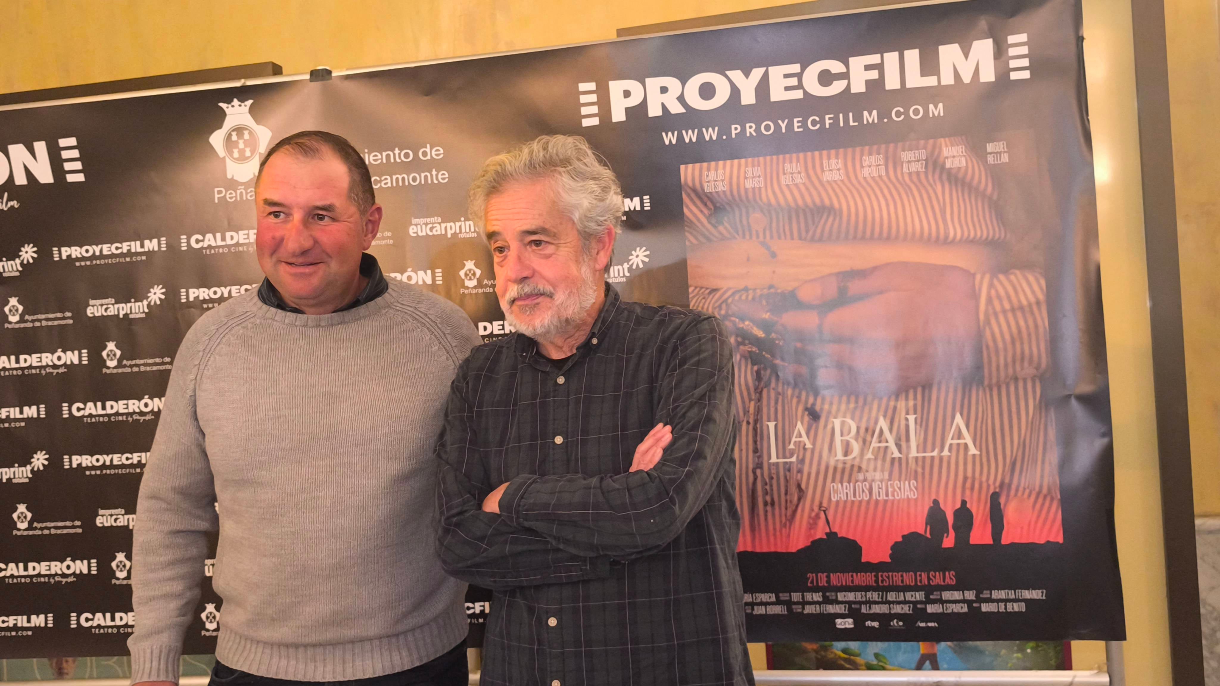 El estreno de &#039;La bala&#039; llena el cine de Peñaranda