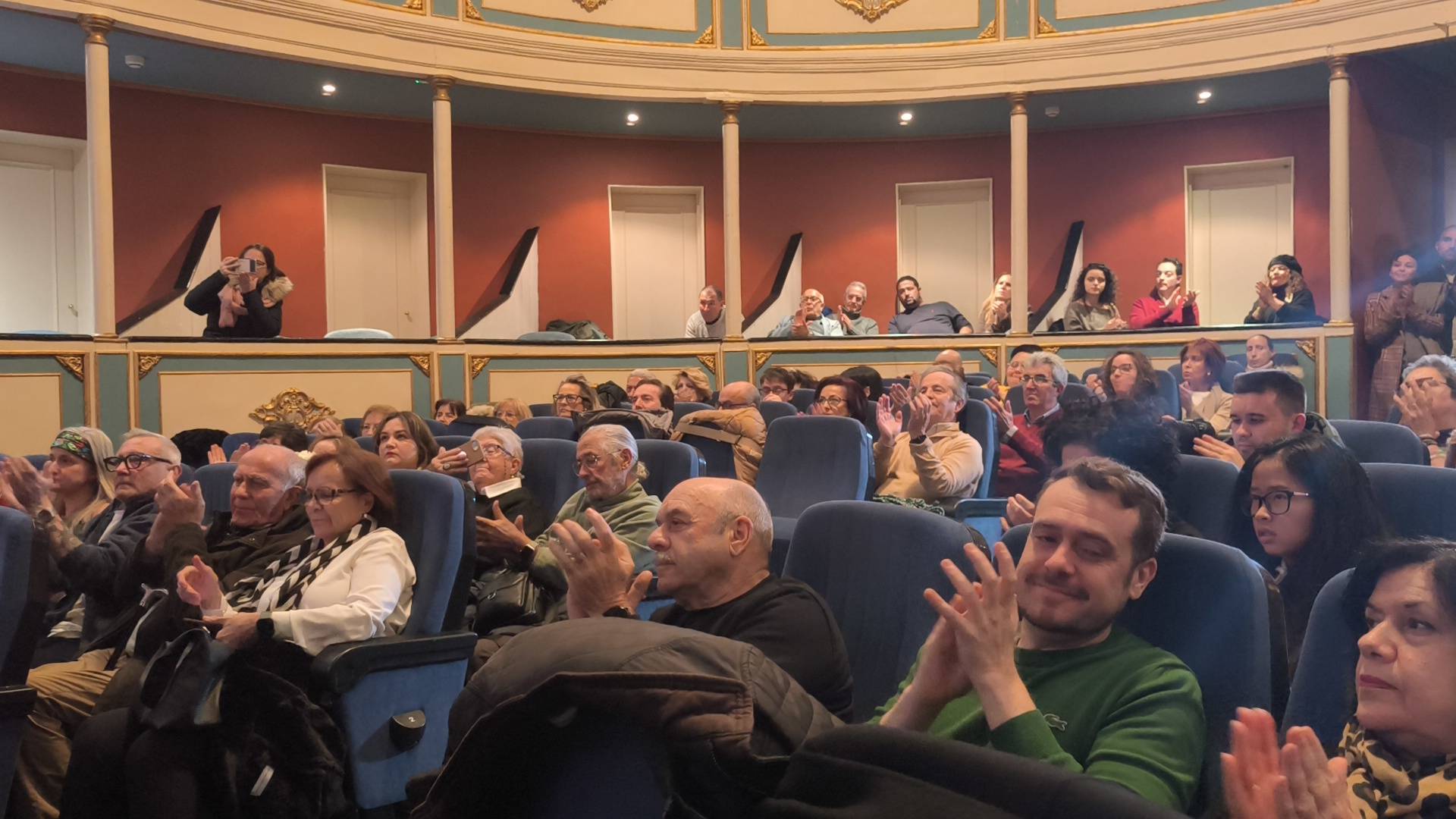 El estreno de &#039;La bala&#039; llena el cine de Peñaranda