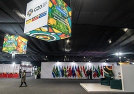 Imagen de la cumbre del G20 en Johannesburgo (Sudáfrica).