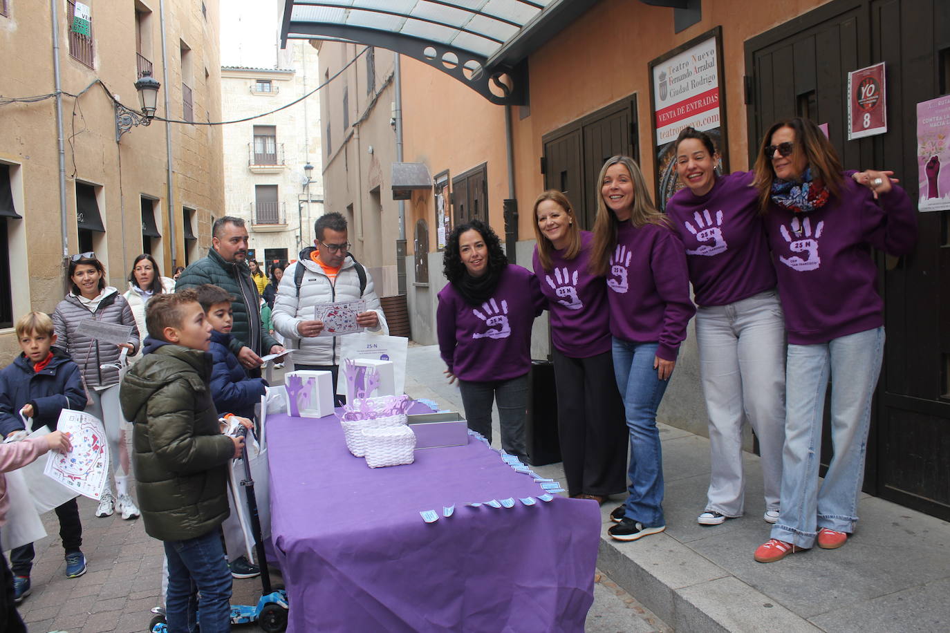 Ciudad Rodrigo protege a la mujer en la XIII Ruta Urbana