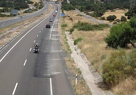 Baches, hundimientos y tramos deteriorados en la A-66.