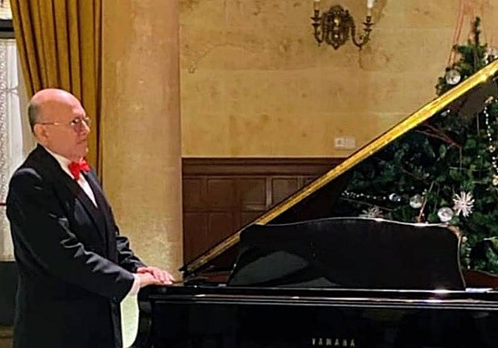 Victor Hugo Cárdenas, en un concierto celebrado en el Casino.