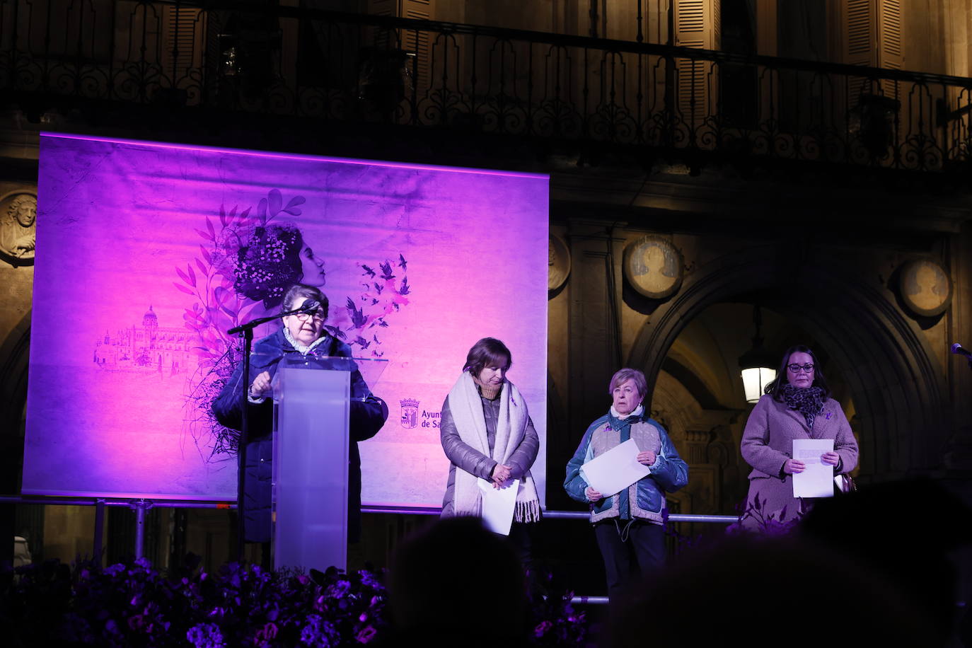 Por las que están y por las que faltan: un 25-N que multiplica el compromiso en Salamanca, en imágenes