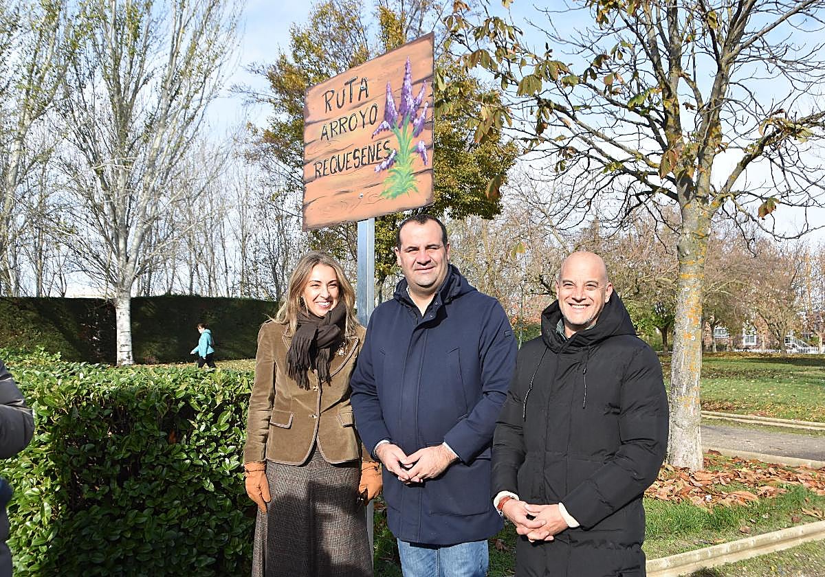Marta Labrador, David Mingo y Juan Carlos Bueno.