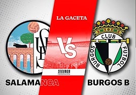 Salamanca UDS - Burgos B: horario y cómo ver en directo y por TV el partido de Segunda Federación