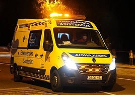 Ambulancia del Sacyl en una foto de archivo.