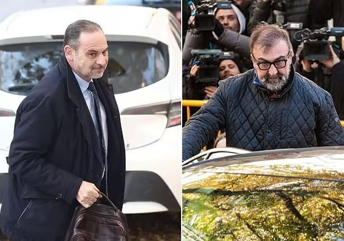 Imagen de Koldo García y José Luis Ábalos.