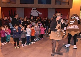 Castañada celebrada el pasado año en Villamayor.