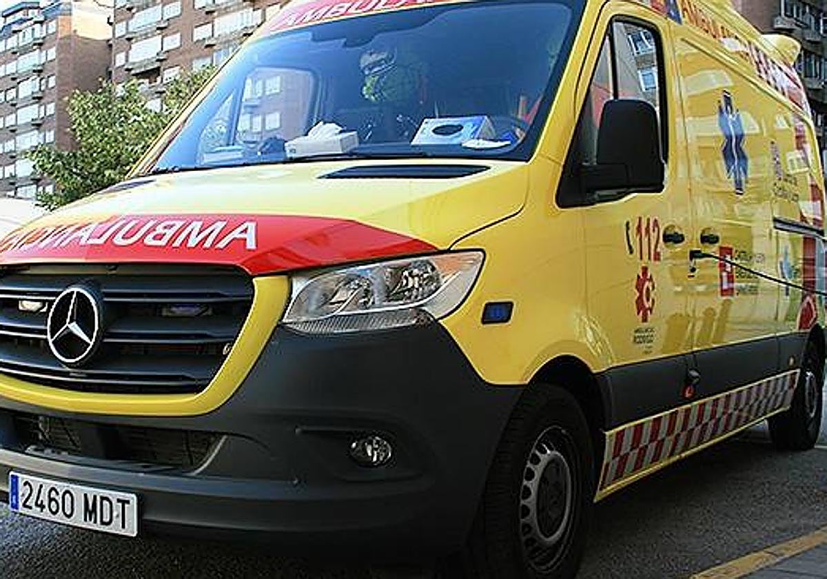 Herido un hombre tras un accidente en el aparcamiento de la calle Capuchinos