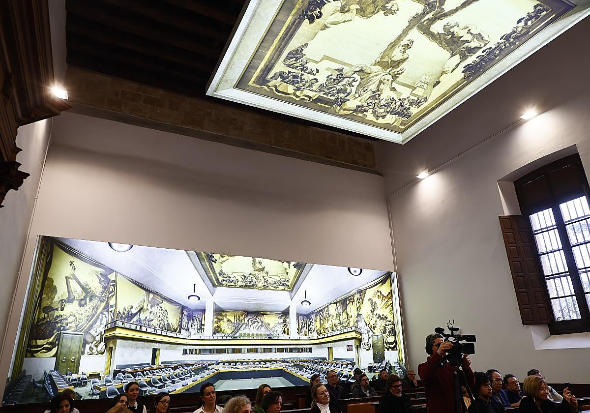 Aula Francisco de Vitoria donde se entregarán los reconocimientos.