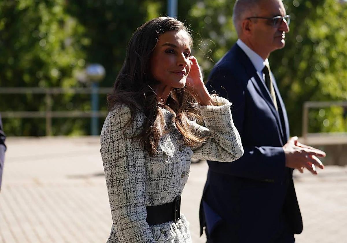 La reina Letizia, en su última visita a la capital con motivo del Día Mundial de la Investigación del Cáncer.