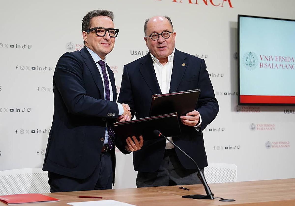 Juan Manuel Corchado y Manuel Muiños.