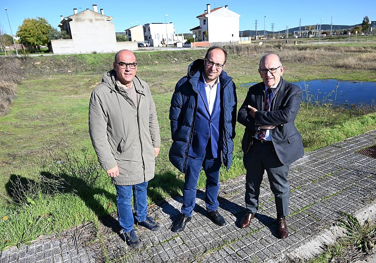 Ramón Sastre, Marcos Iglesias y José Manuel Jiménez.