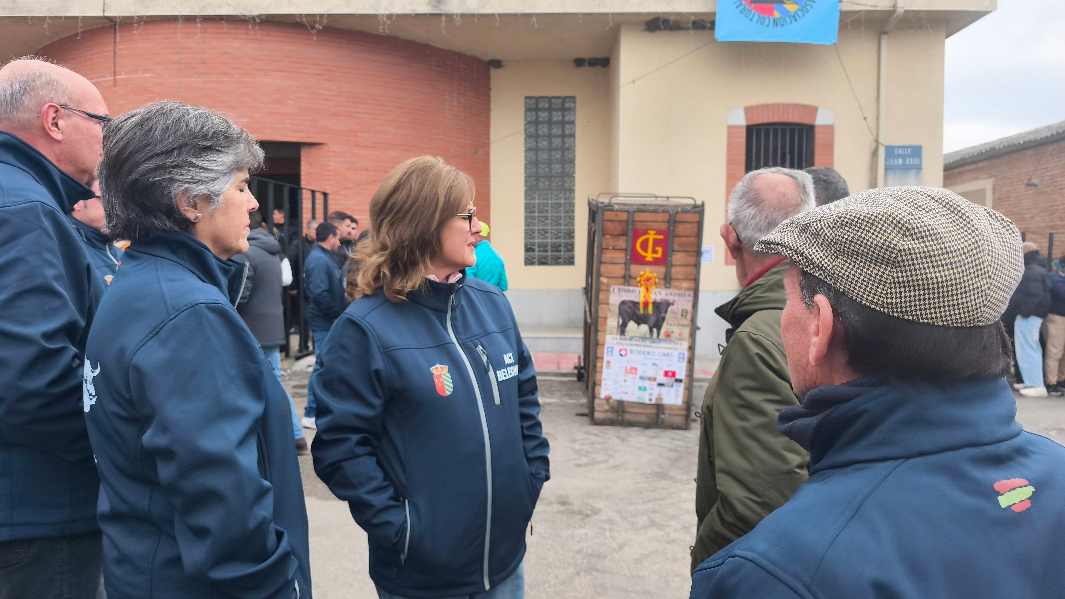 El Toro de San Andrés llena las calles de Palaciosrubios