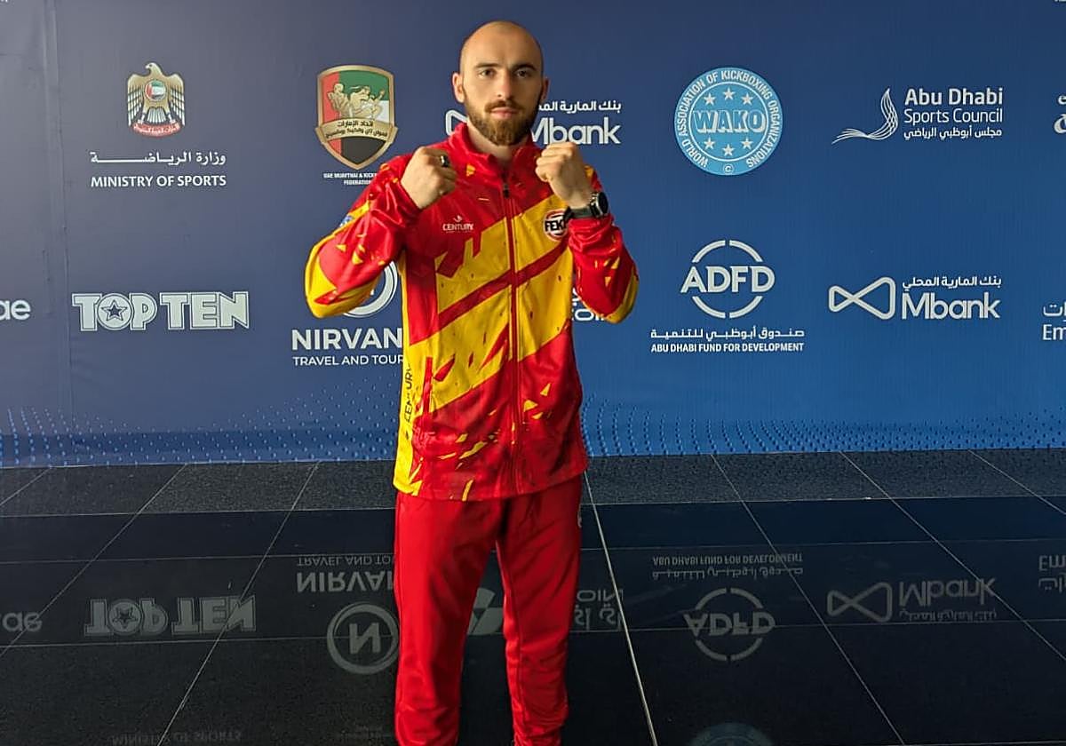 Jaime Lizana, en Abu Dabi.