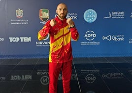 Jaime Lizana, en Abu Dabi.