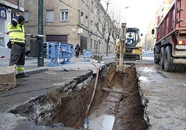 Imagen de un reventón ocurrido en El Rollo.