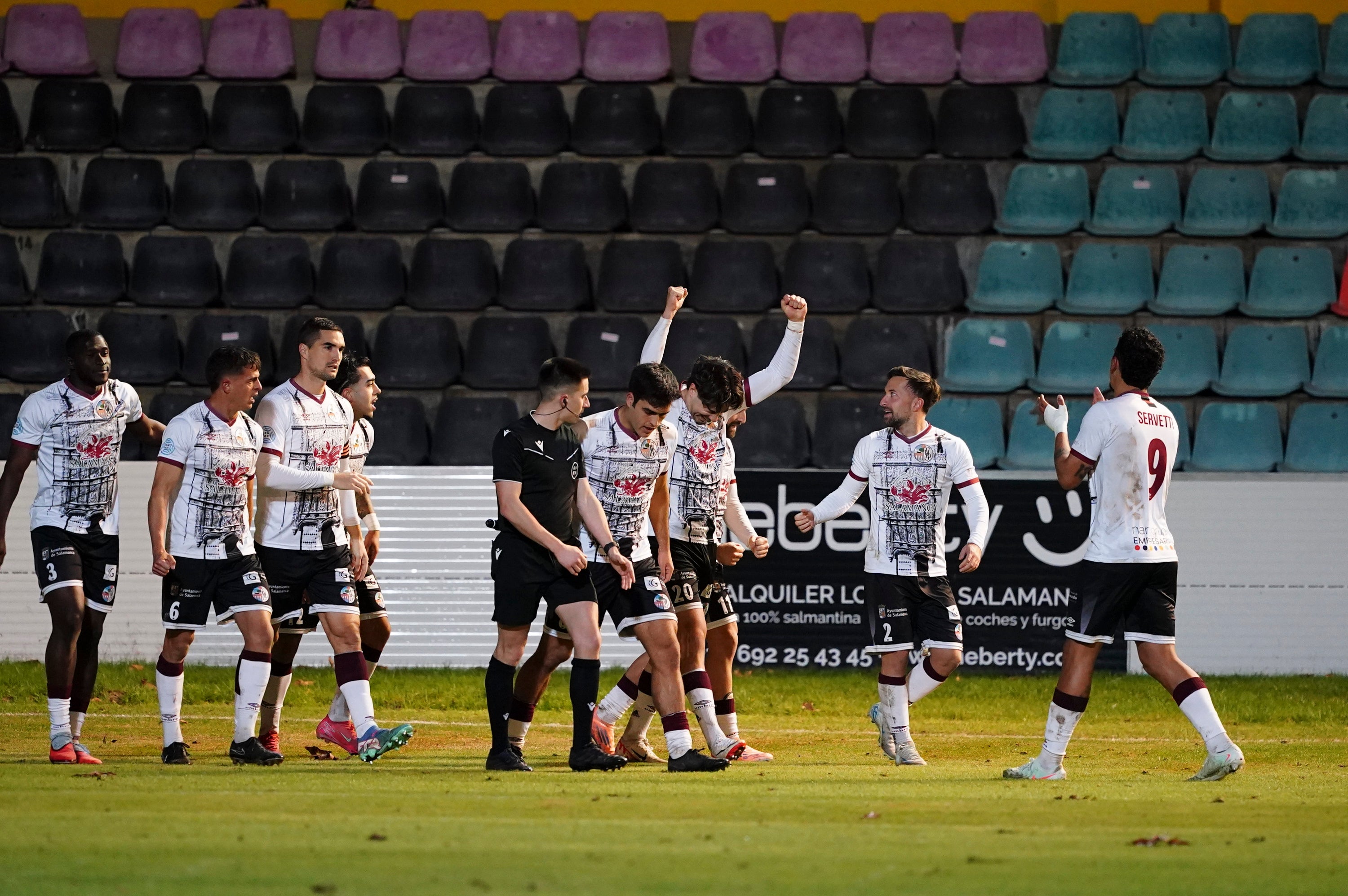 El Salamanca UDS - Burgos Promesas, en imágenes