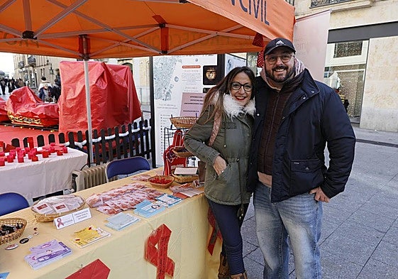 Fuensanta Barbero, presidenta del Comité Antisida de Salamanca.