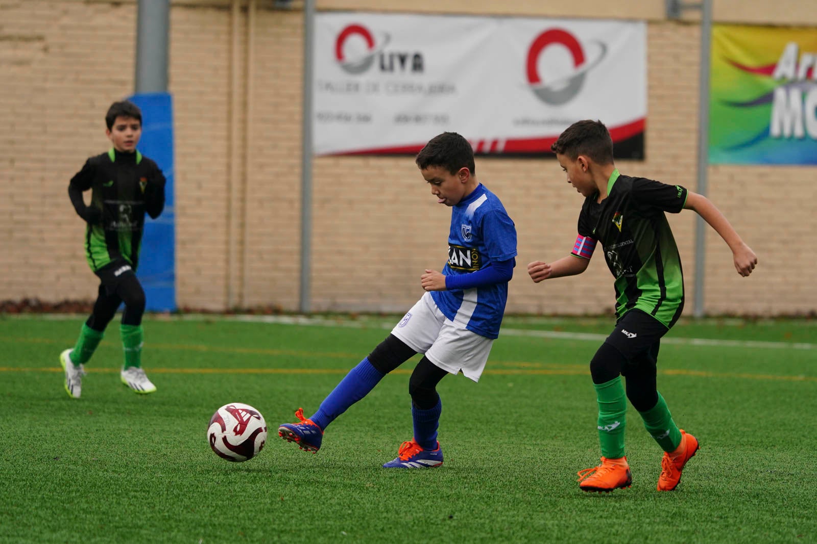 Las mejores imágenes de la jornada 9 en el fútbol base