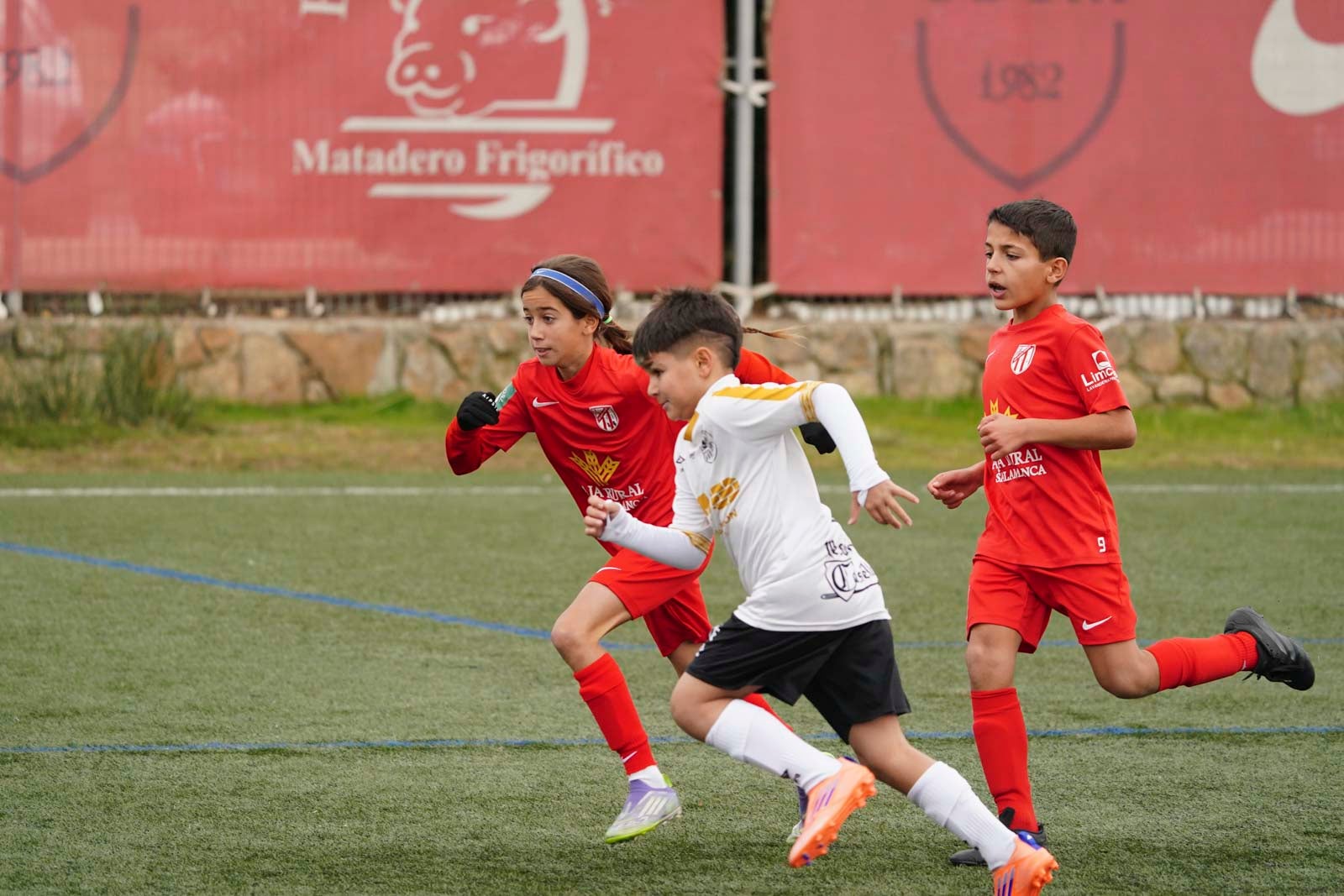 Las mejores imágenes de la jornada 9 en el fútbol base