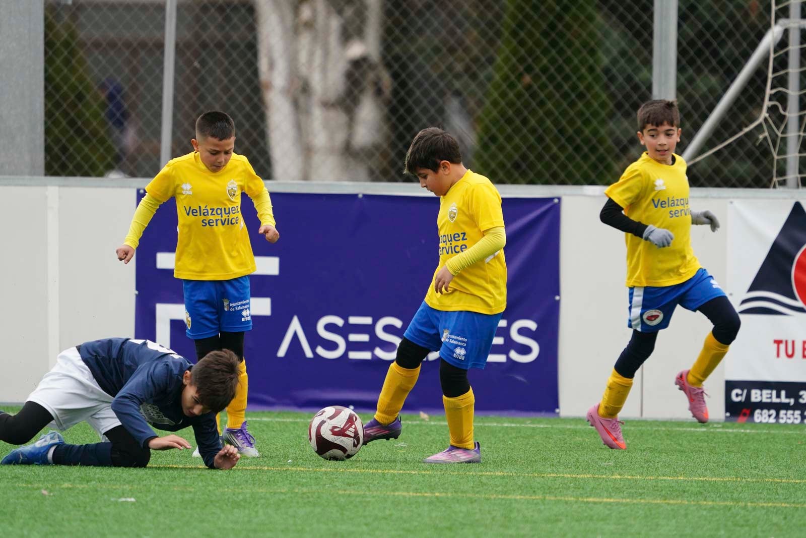 Las mejores imágenes de la jornada 9 en el fútbol base