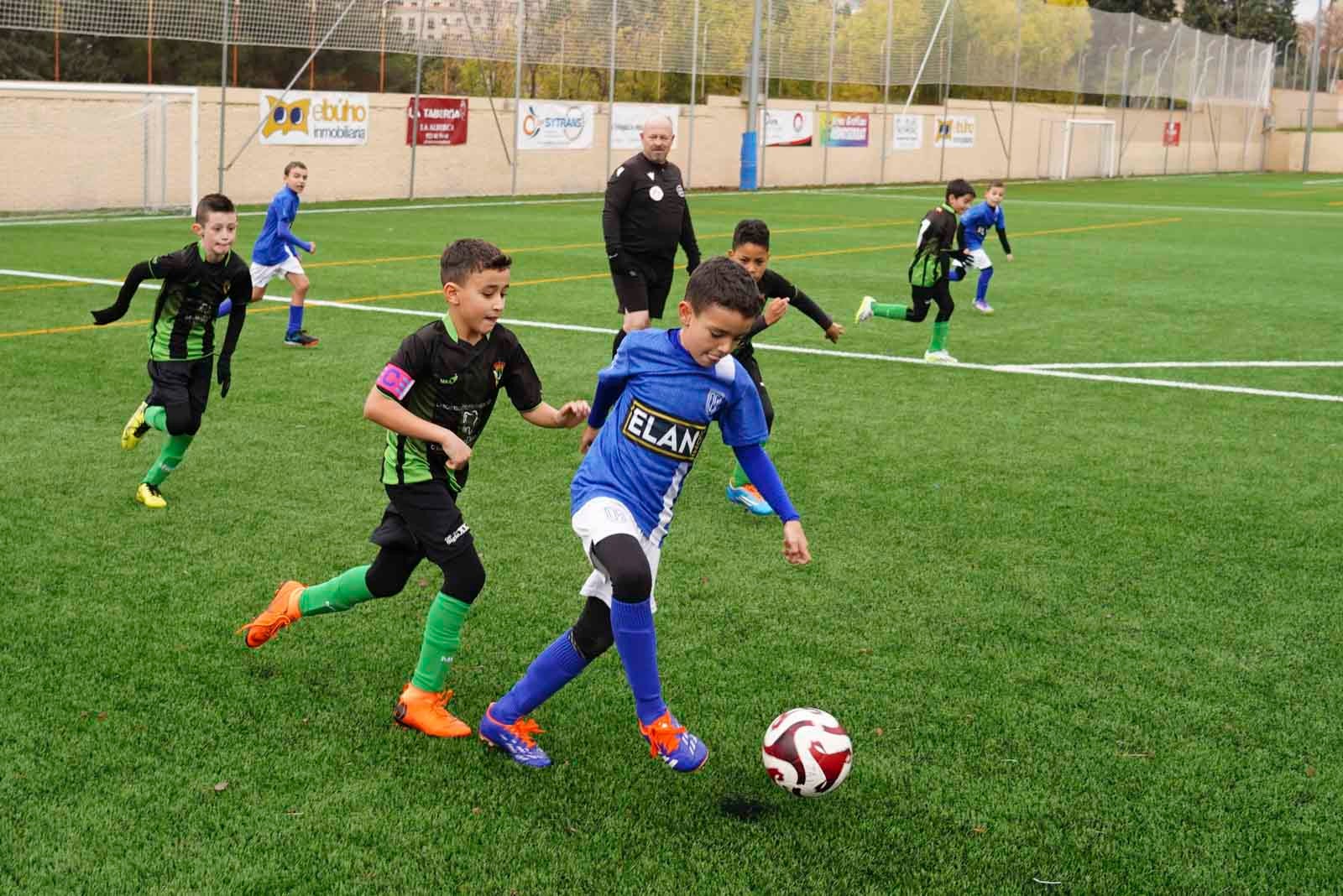 Las mejores imágenes de la jornada 9 en el fútbol base