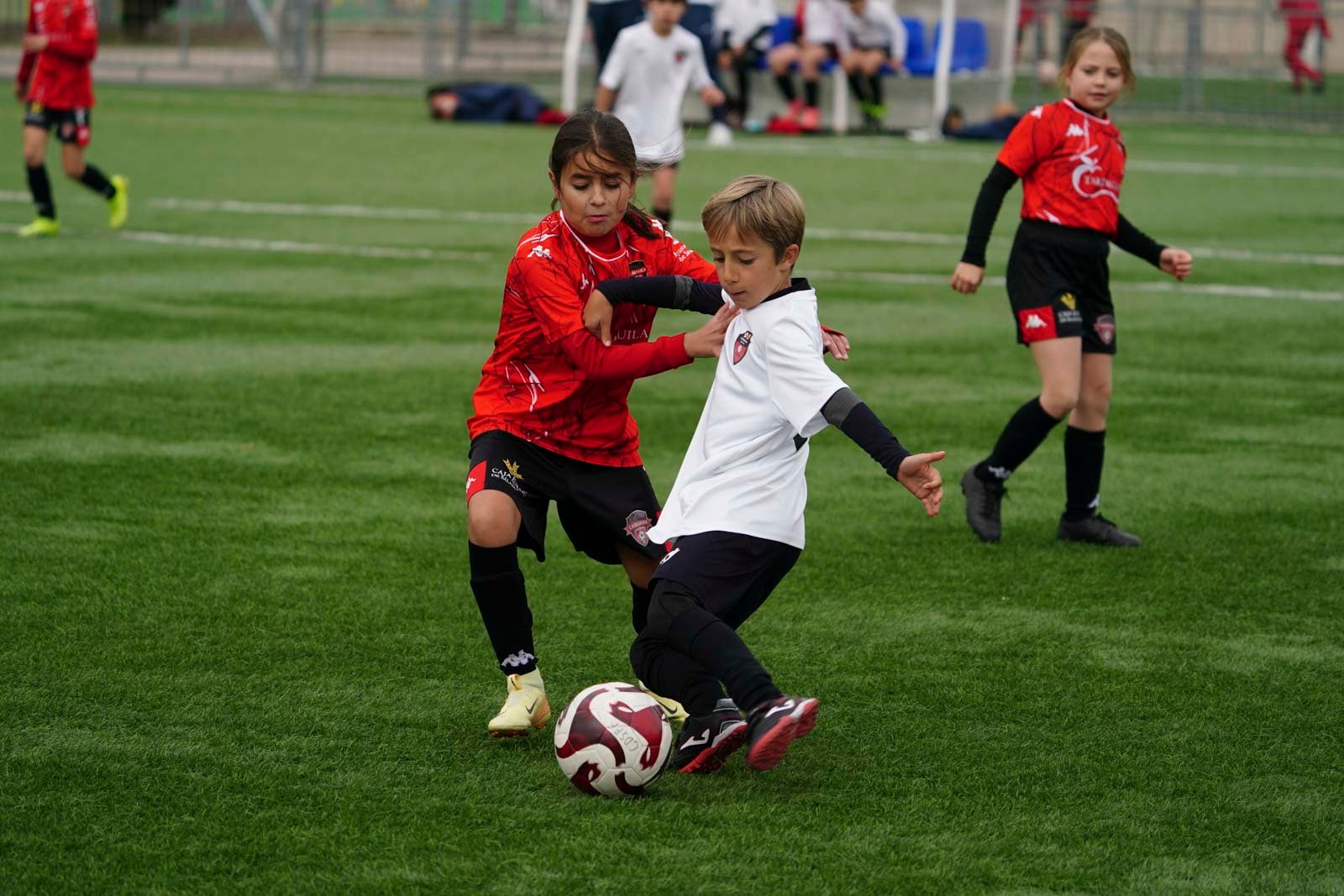 Las mejores imágenes de la jornada 9 en el fútbol base