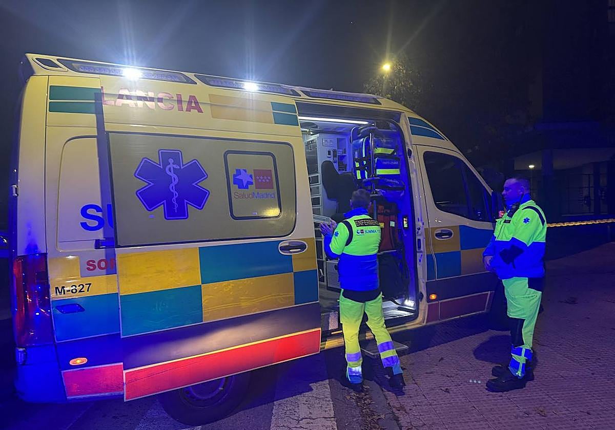 Sanitarios del Summa 112.