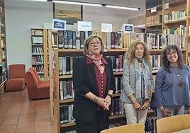 Rosa Pereña, Belén Barco y rebeca Jerez.