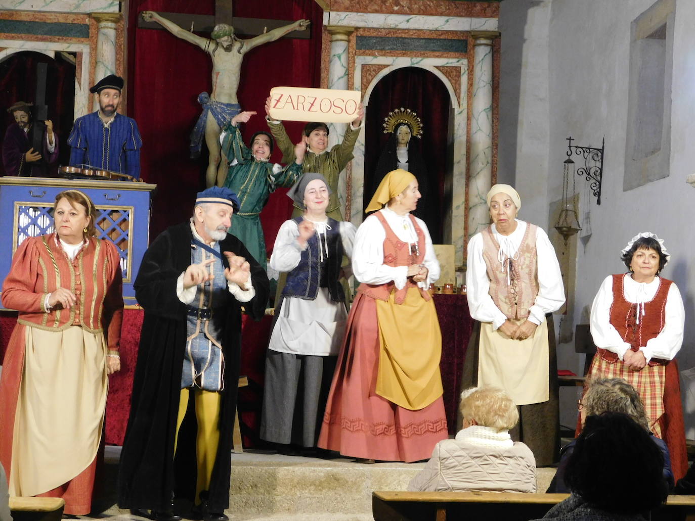 La Ermita del Cristo acogió en Robleda “Buscando a Nebrija”