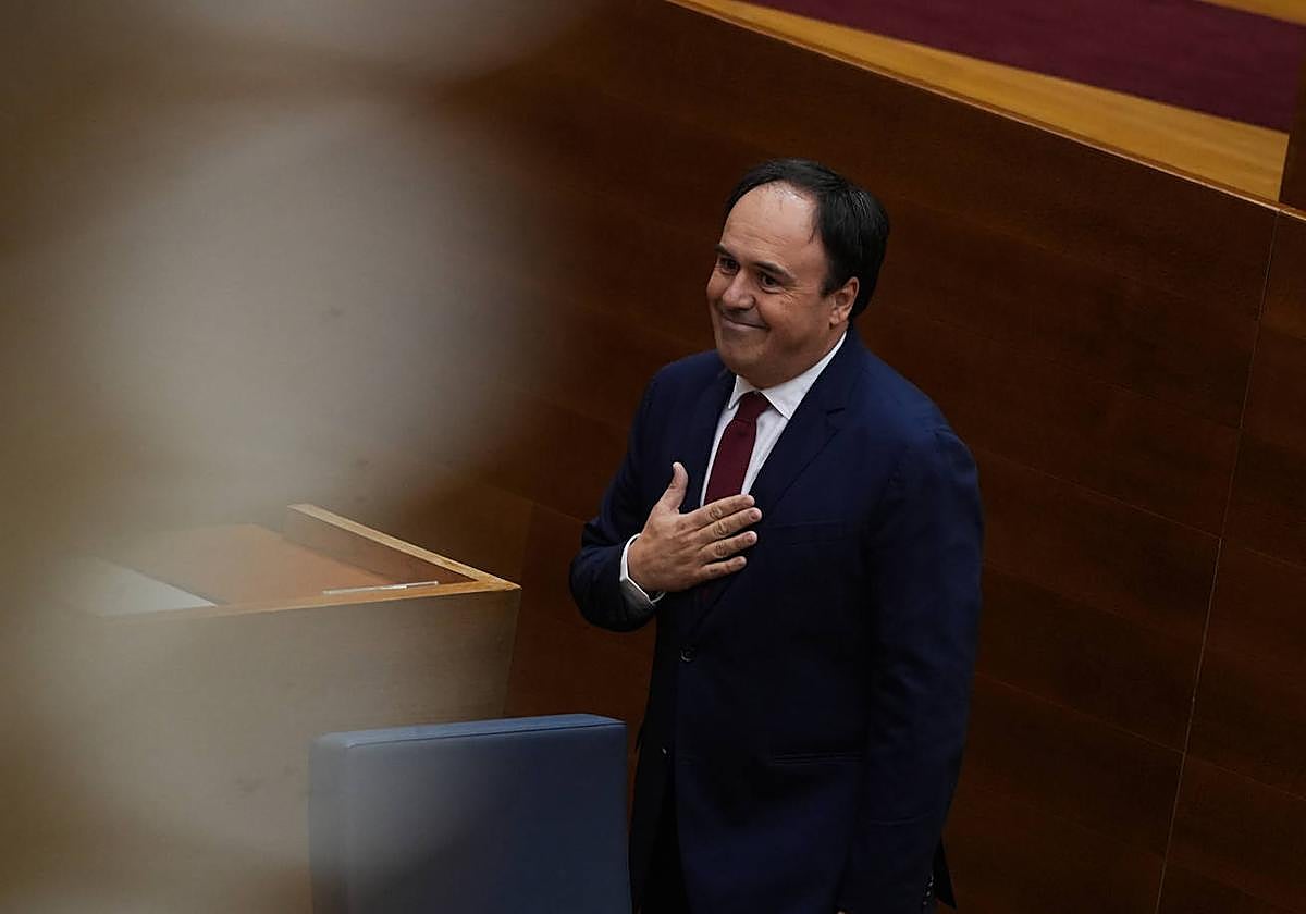 El nuevo 'president' de la Generalitat Valenciana, Juanfran Pérez Llorca.