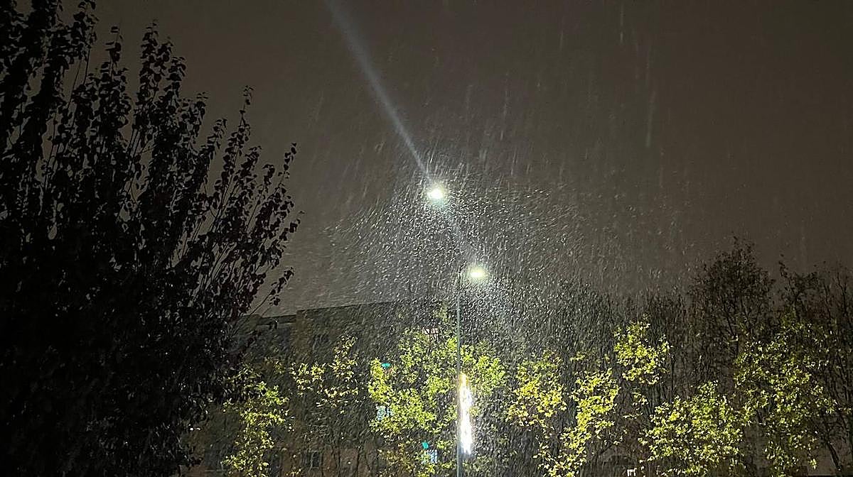 La nieve llega a Salamanca