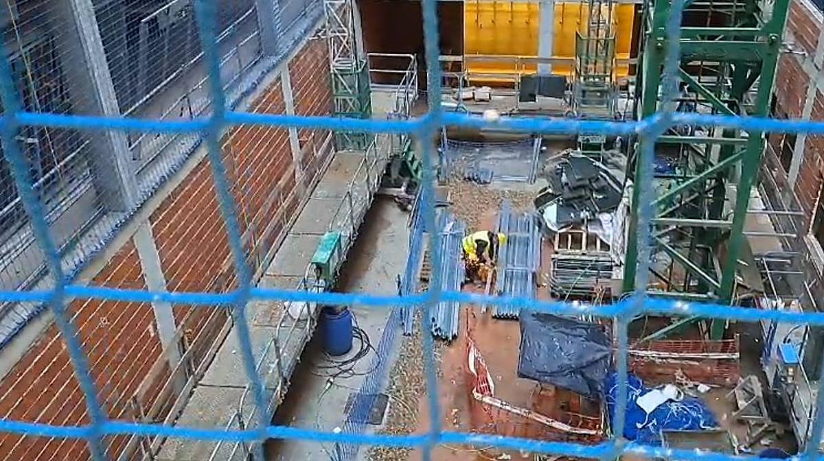 Desde dentro: así avanza el nuevo bloque de consultas del Hospital