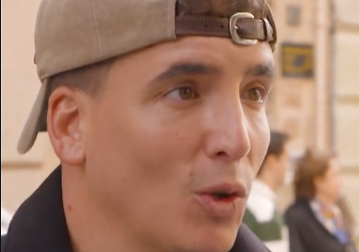 Xuso Jones durante la emisión del programa.