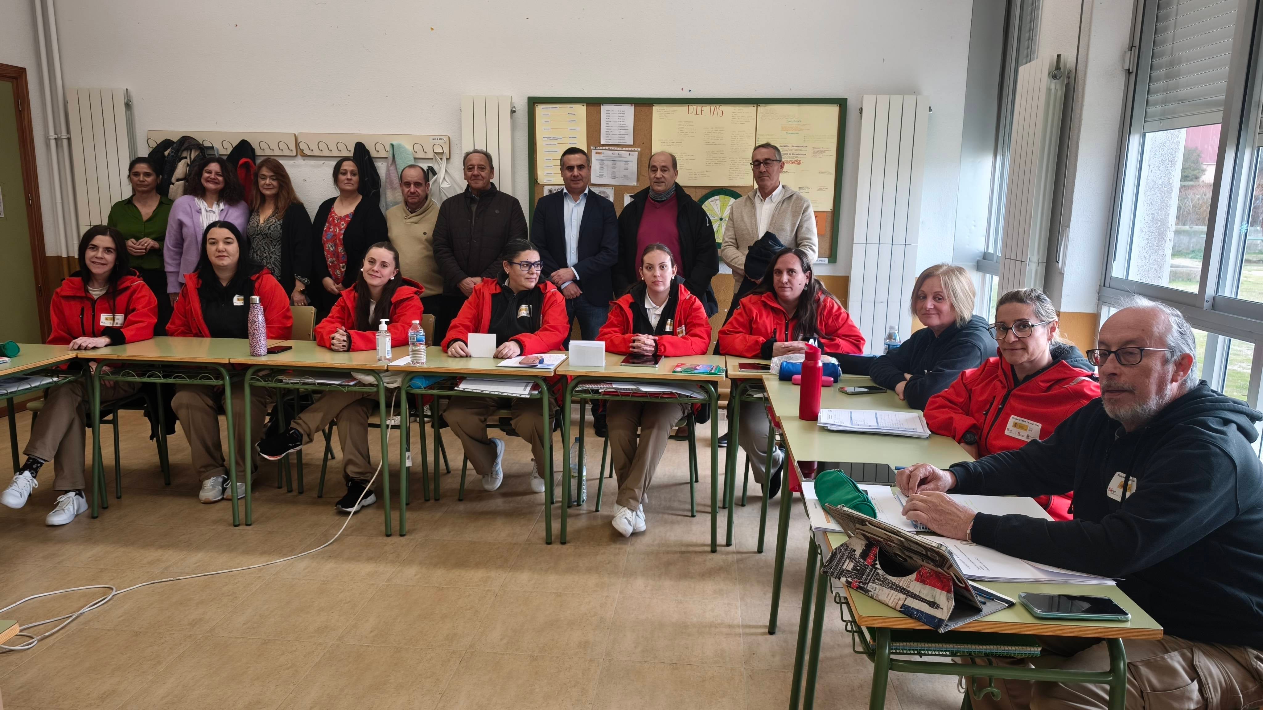 La formación con acceso al mercado laboral que reciben diez personas en Macotera