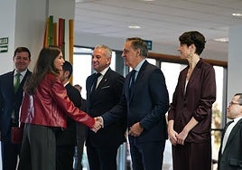 Así fue la llegada de la reina Letizia a Salamanca para la entrega de los Premios Nacionales de Discapacidad