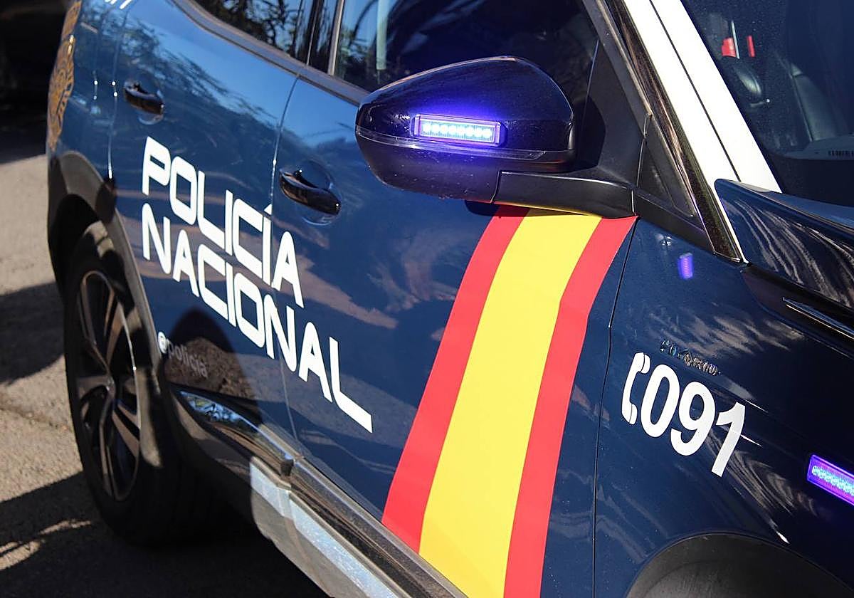 Un coche de la Policía Nacional.