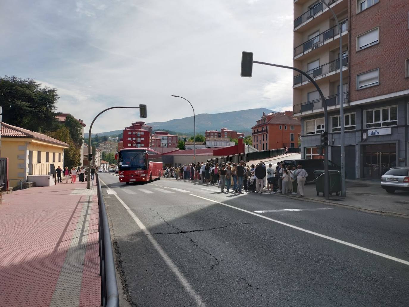 Imagen de la travesía de Béjar.