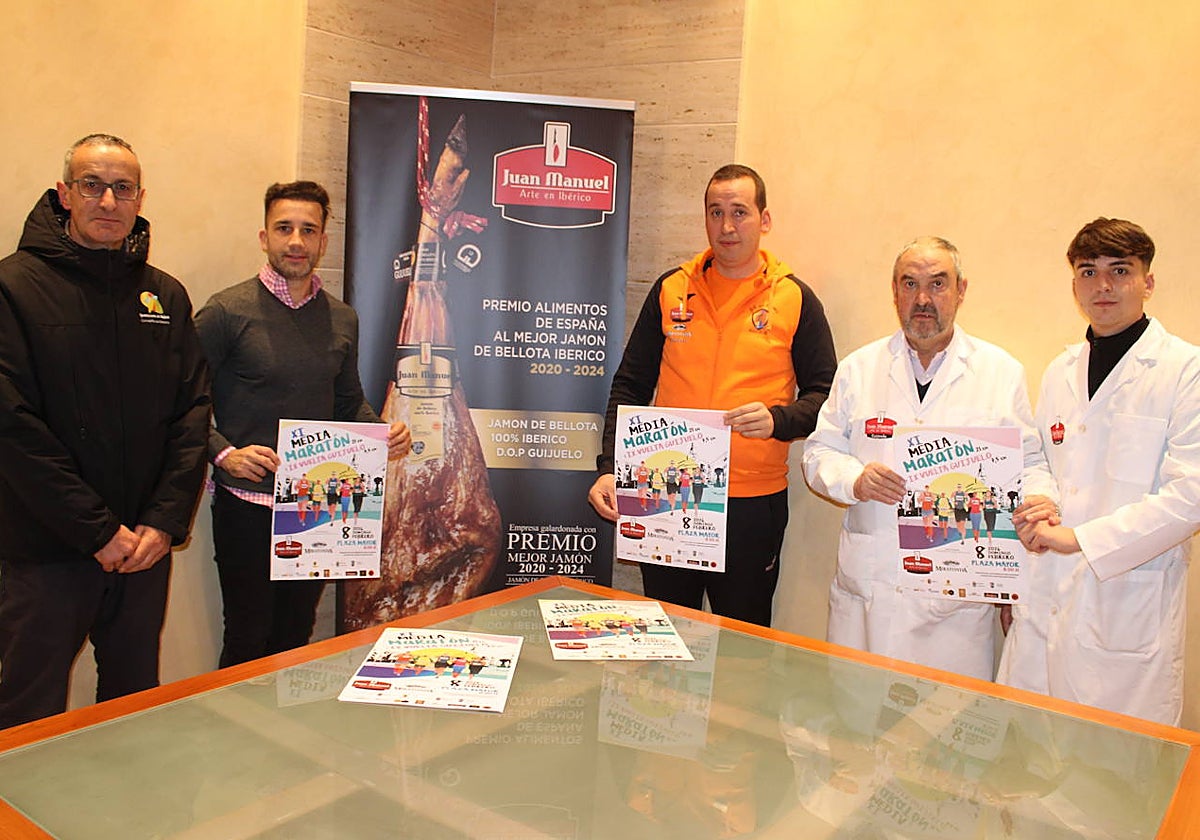 Presentación de la media maratón de Guijuelo 2026.