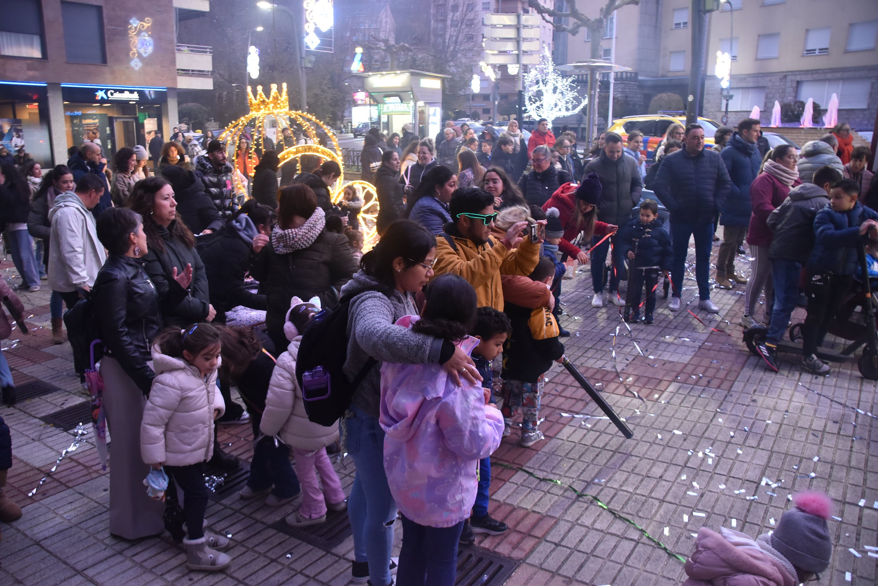 Béjar inicia la Navidad con la inauguración del alumbrado navideño
