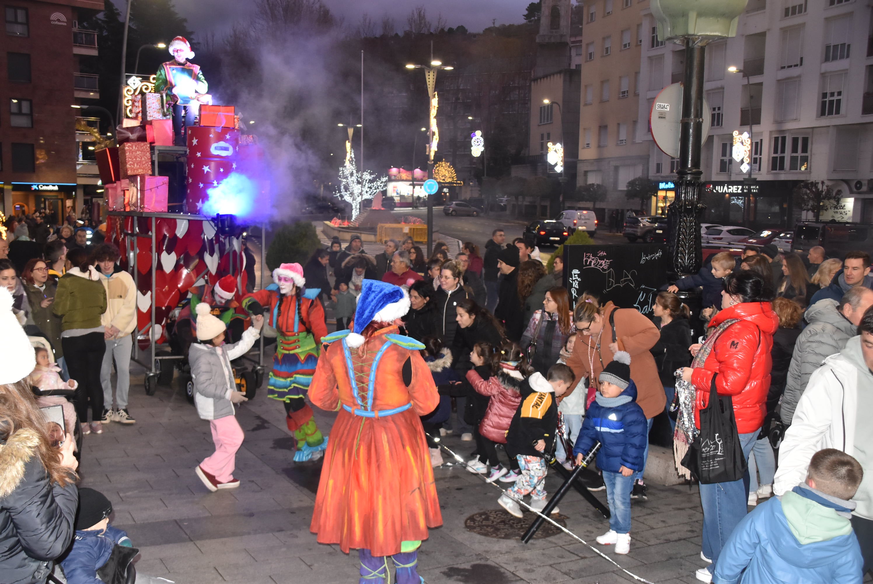 Béjar inicia la Navidad con la inauguración del alumbrado navideño