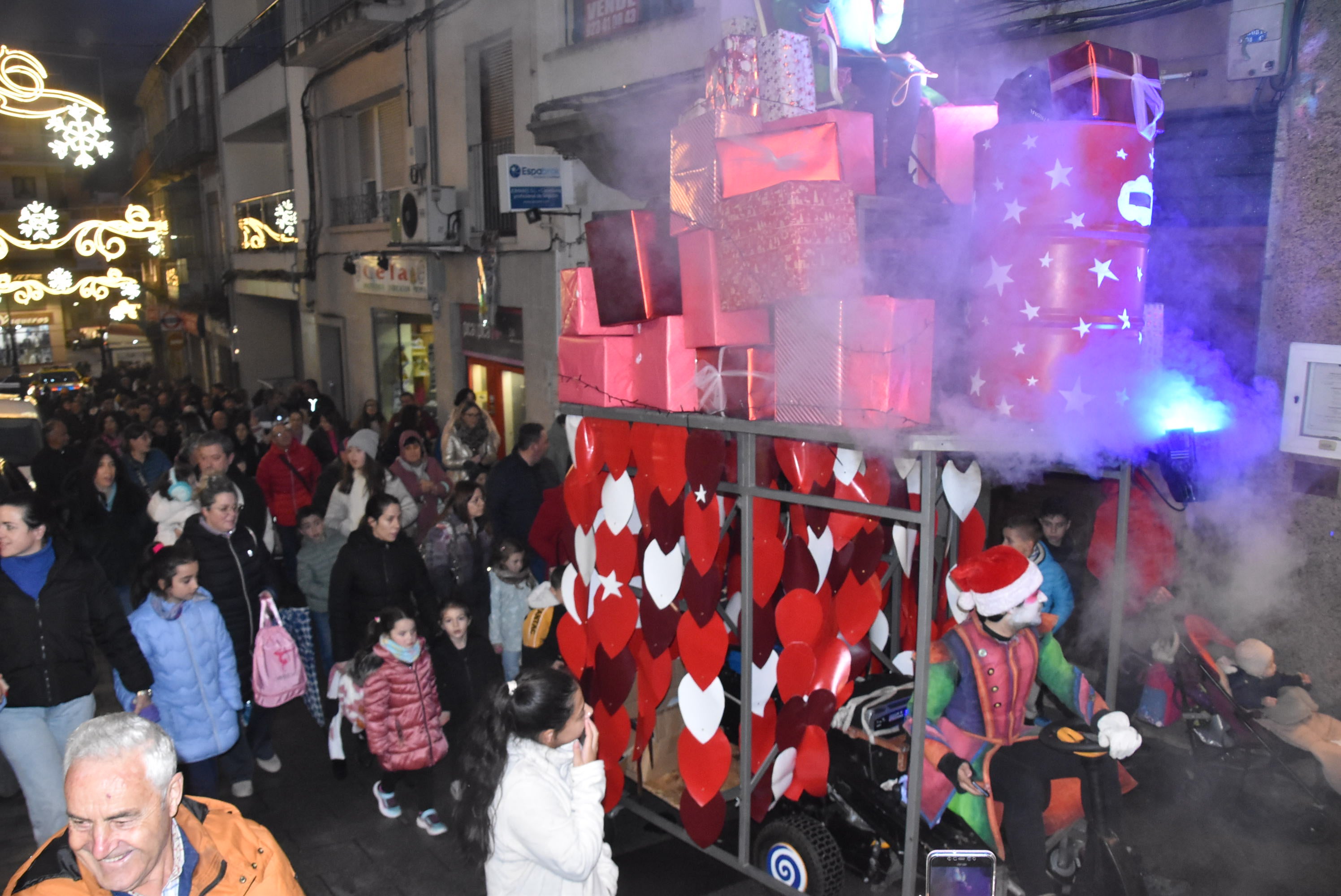 Béjar inicia la Navidad con la inauguración del alumbrado navideño