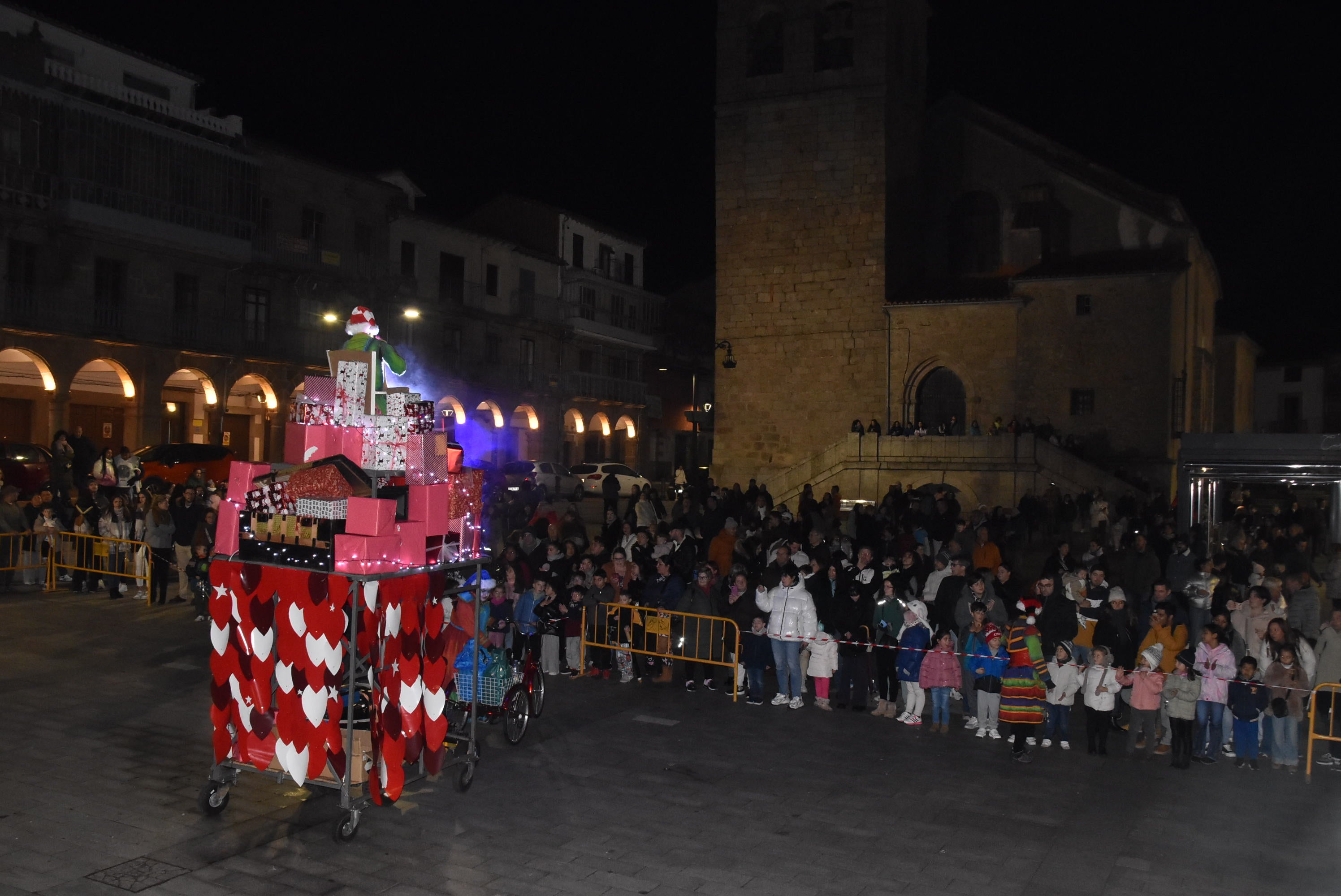 Béjar inicia la Navidad con la inauguración del alumbrado navideño