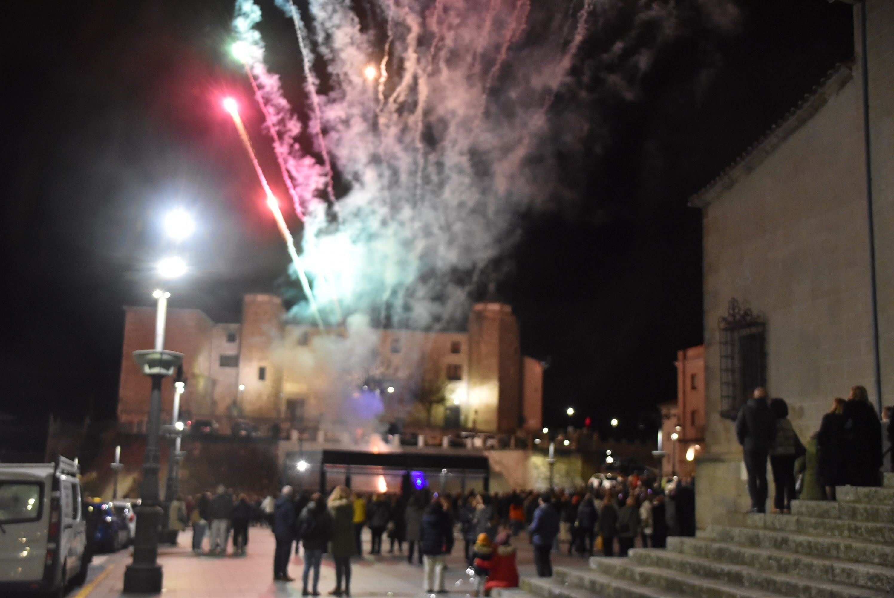 Béjar inicia la Navidad con la inauguración del alumbrado navideño