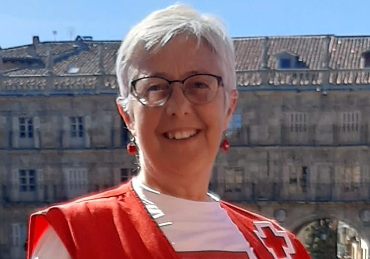 Imagen de Mercedes, voluntaria de Cruz Roja.