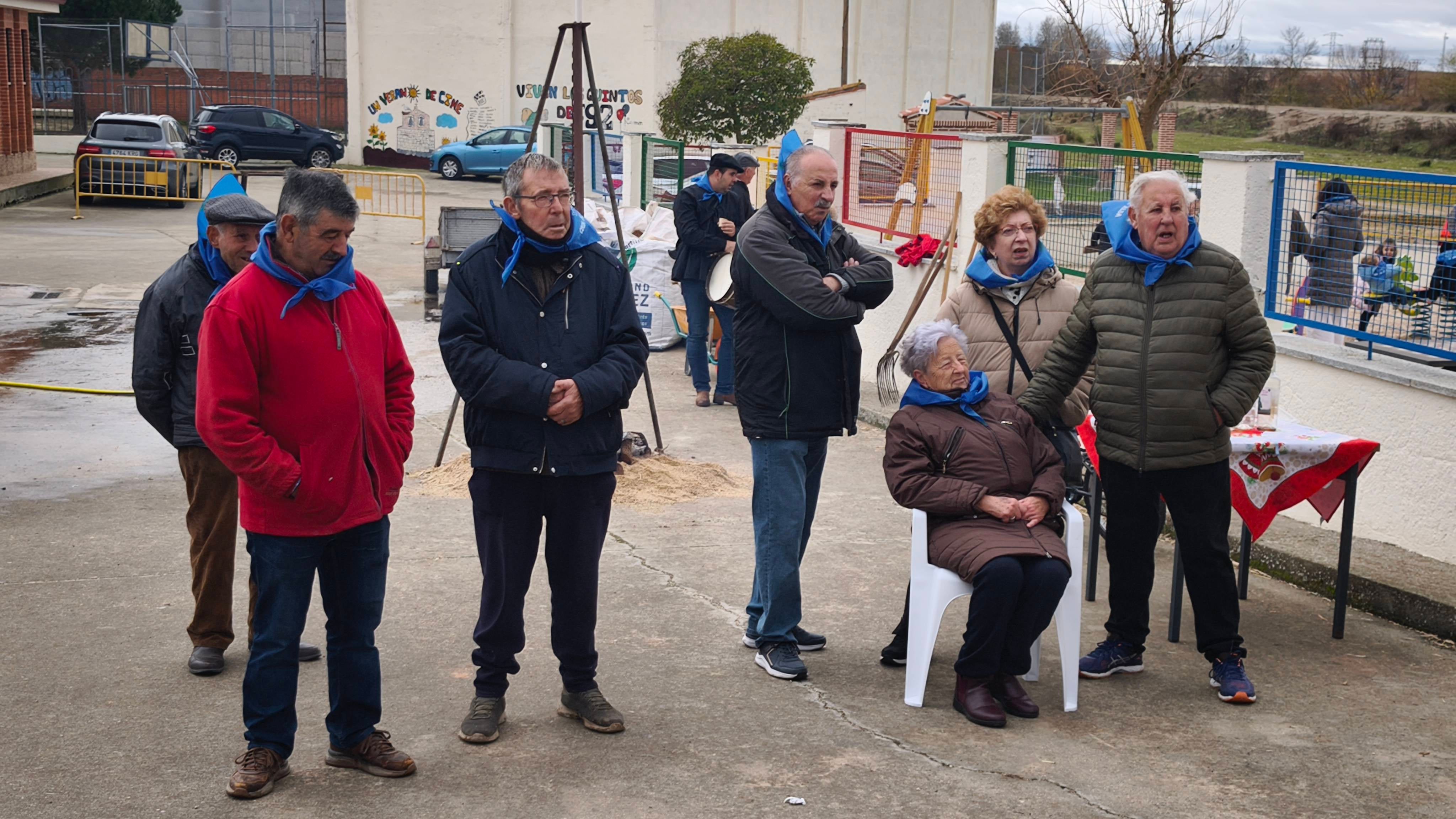 Homenaje a los más sabios en Coca de Alba